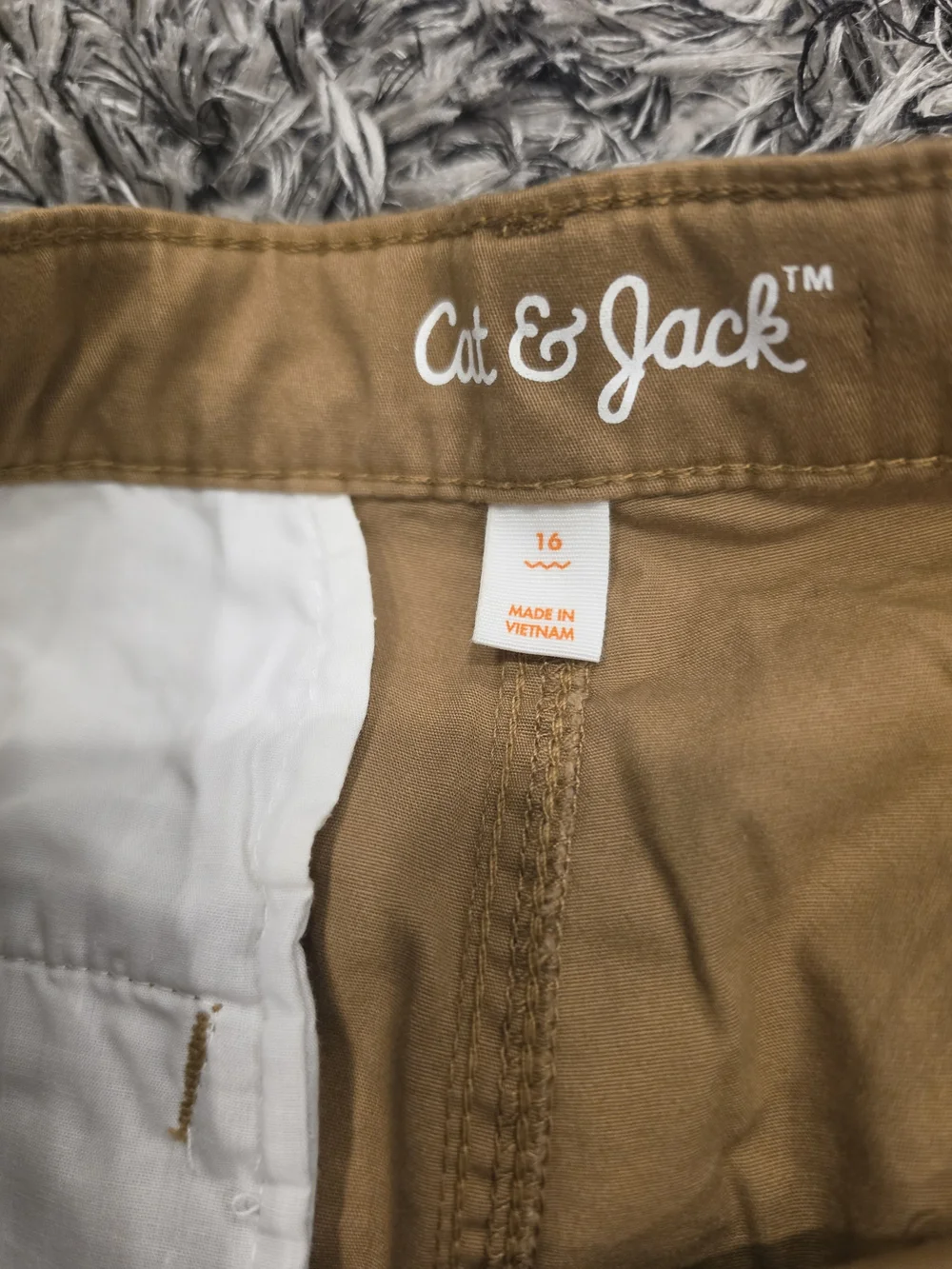 Sz 16 Tan Cargo Pants